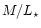 $M/L_{\star }$