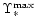 $\Upsilon_*^{\rm max}$