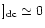 $]_{\rm dc}\simeq 0$