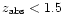$z_{\rm abs}< 1.5$