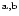$^{\rm a,b}$