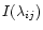 $I(\lambda_{ij})$