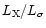 $L_{\rm X}/L_{\sigma}$