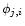 $\phi_{j,i}$