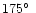 $175\hbox{$^\circ$ }$