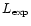 $L_{\rm exp}$