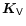 ${\vec K_{\mathsf V}}$