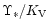$\Upsilon_*/K_{\rm V}$