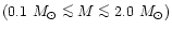 $(0.1~M_{\odot} \mathrel{\mathchoice {\vcenter{\offinterlineskip\halign{\hfil
$\...
...neskip\halign{\hfil$\scriptscriptstyle ...