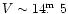 $V \sim 14\hbox{$.\!\!^{\rm m}$ }5$
