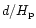 $d/H_{\rm p}$