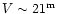 $V \sim 21^{\rm m}$