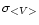 $\sigma_{<V>}$