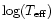 $\log(T_{\rm eff})$
