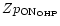 $Zp_{\rm ON_{OHP}}$