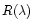 $R(\lambda)$