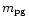 $m_{\rm pg}$