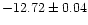 $-12.72\pm0.04$