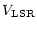 $\displaystyle V_{\rm LSR}$