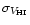 $\sigma_{V_{\rm HI}}$