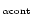$_{\alpha {\rm cont}}$