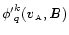 ${\phi^\prime}^k_q({\textbf{\textit{v}}}_{\scriptscriptstyle{\rm {A}}}, {\textbf{\textit B}})$