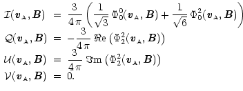 $\displaystyle \begin{array}{lll}
{\displaystyle
{\cal I}({\textbf{\textit{v}}}_...
...criptstyle{\rm {A}}},
{\textbf{\textit B}}) }&=& {\displaystyle 0}.
\end{array}$