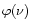 $\varphi(\nu)$