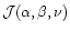 ${\cal{J}}(\alpha,\beta,\nu)$