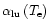 $\alpha_{\rm lu}\left(T_{{\rm e}}\right)$