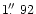 $1\hbox{$.\!\!^{\prime\prime}$ }92$