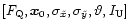 $[F_{\rm Q}, \vec x_0, \sigma_{\tilde x},\sigma_{\tilde y},\vartheta,I_{\rm U}]$