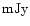 ${\rm mJy}$