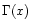 $\Gamma(x)$