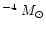 $^{-4}~M_{\odot}$
