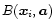 $B(\vec x_{i},\vec a)$