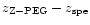 $z_{{\rm Z-PEG}}-z_{{\rm spe}}$
