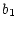 $\displaystyle %
b_1\!$