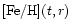 ${\rm [Fe/H]}(t,r)$