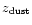 $z_{\rm dust}$