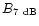 $B_{7~\rm dB}$