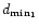 $d_{{\rm min}_1}$