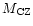 $M_{\rm CZ}$