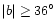 $\vert b\vert\geq 36^\circ$
