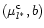 $(\mu^{\rm c}_{l^*},b)$