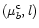 $(\mu^{\rm c}_b,l)$