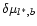 $\delta\mu_{l^*,b}$