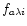 $f_{a\lambda i}$