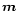 $\vec{m}$