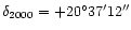 $\delta_{2000}=+20^{\circ}37\arcmin12\arcsec$